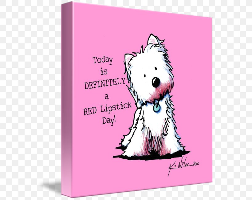 West Highland White Terrier Dog Breed Puppy Canvas Print, PNG, 576x650px, Watercolor, Cartoon, Flower, Frame, Heart Download Free