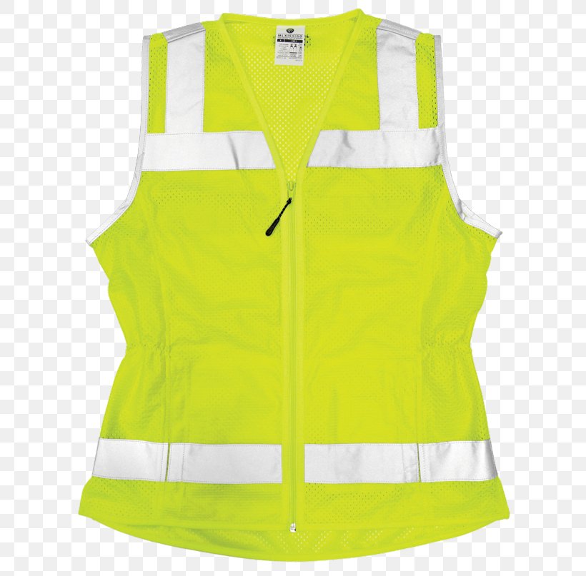 Gilets High-visibility Clothing Sleeveless Shirt Economy, PNG, 640x807px, Gilets, Active Tank, Clothing, Economy, Green Download Free
