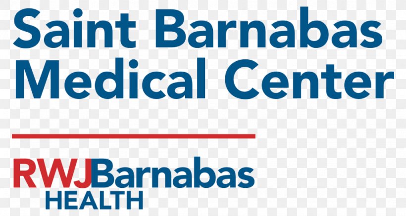 Saint Barnabas Medical Center Organization RWJBarnabas Health Saint Barnabas Drive Logo, PNG, 1024x546px, Organization, Area, Blue, Brand, Clinic Download Free