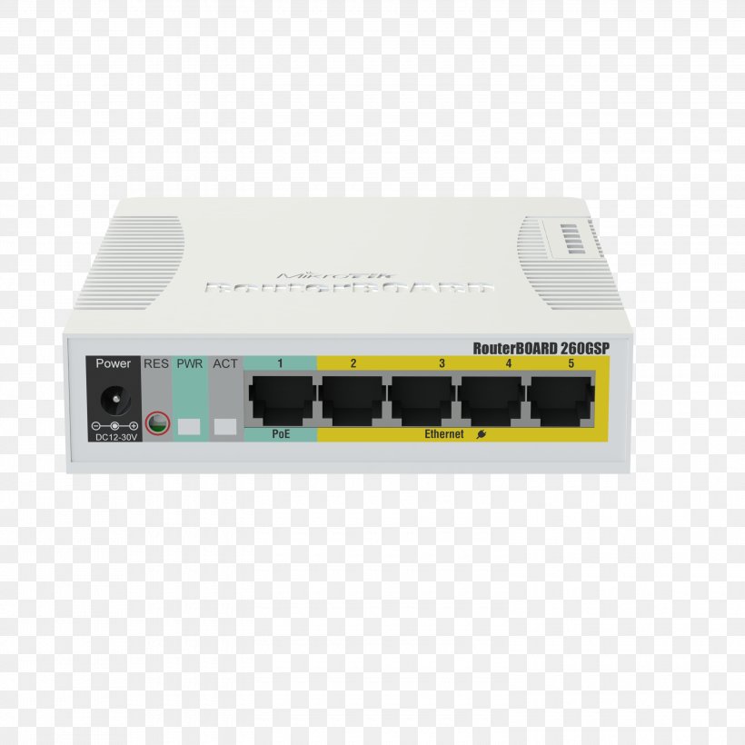 MikroTik Power Over Ethernet Network Switch Gigabit Ethernet Small Form-factor Pluggable Transceiver, PNG, 3000x3000px, Mikrotik, Computer Network, Electronic Device, Electronics, Electronics Accessory Download Free