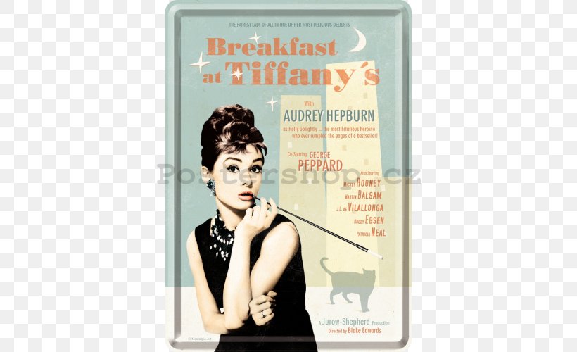 Audrey Hepburn Breakfast At Tiffany's Holly Golightly Actor, PNG, 500x500px, Audrey Hepburn, Actor, Advertising, Andy Warhol, Classical Hollywood Cinema Download Free