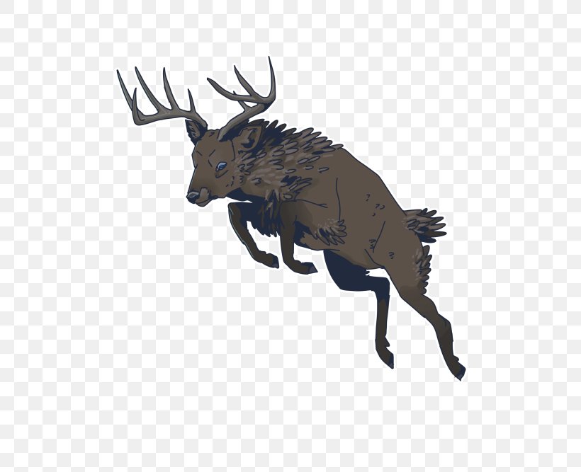 Elk Moose Reindeer Antler Fauna, PNG, 500x667px, Elk, Antler, Deer, Fauna, Horn Download Free