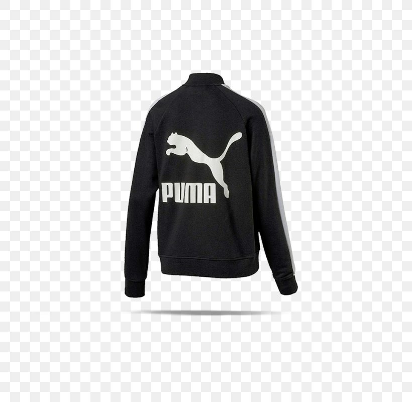 Jacket Sleeve T-shirt Hoodie Puma, PNG, 800x800px, Jacket, Black, Brand, Clothing, Hood Download Free