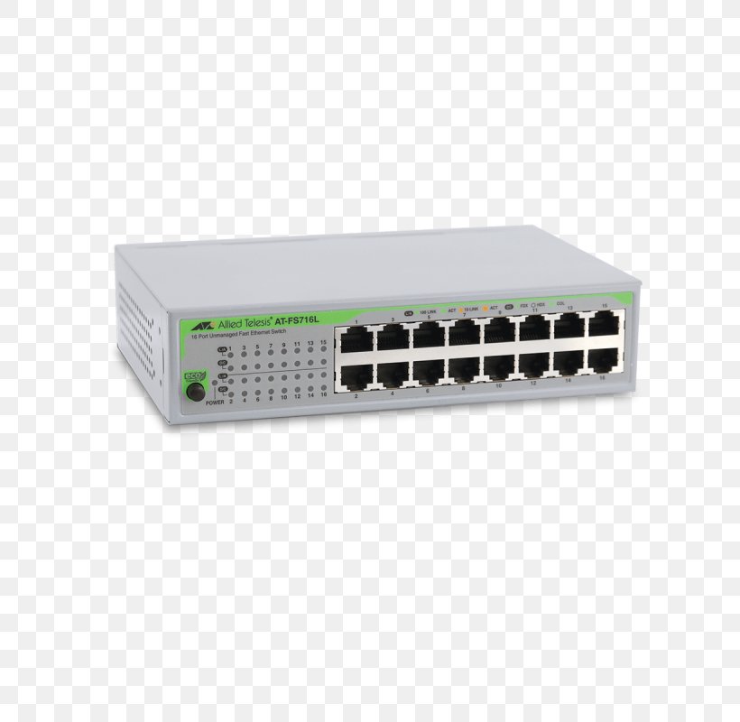 Network Switch AT-FS724L-10 Allied Telesis Ethernet Switch Computer Network, PNG, 800x800px, Network Switch, Allied Telesis, Computer Network, Electronic Component, Electronic Device Download Free