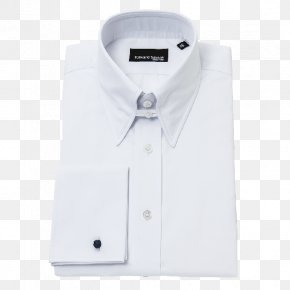 Dress Shirt - Dress Shirt Collar Sleeve Button PNG
