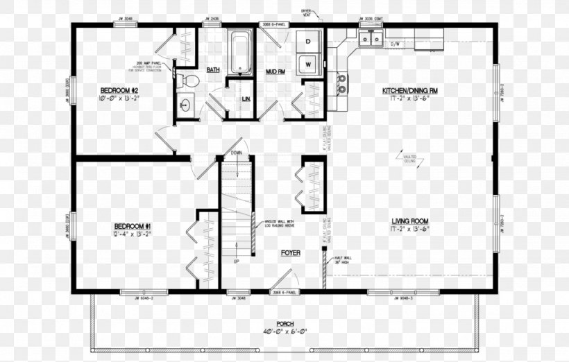House Plan Log Cabin Floor Plan, PNG, 1024x652px, House Plan, Architectural Plan, Architecture, Area, Barndominium Download Free