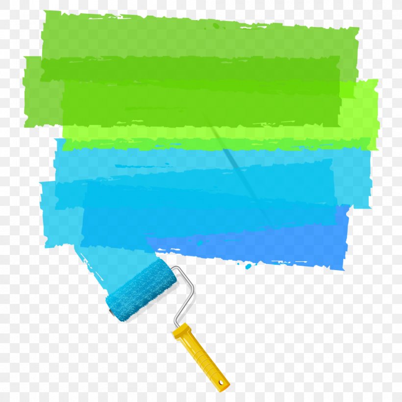 Paint Brushes Vector Graphics Image Clip Art, PNG, 1000x1000px, Paint, Brush, Chinalack, Color, Green Download Free