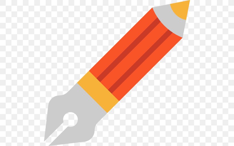 Pencil Drawing Tool, PNG, 512x512px, Pencil, Drawing, Illustrator, Orange, Pen Download Free