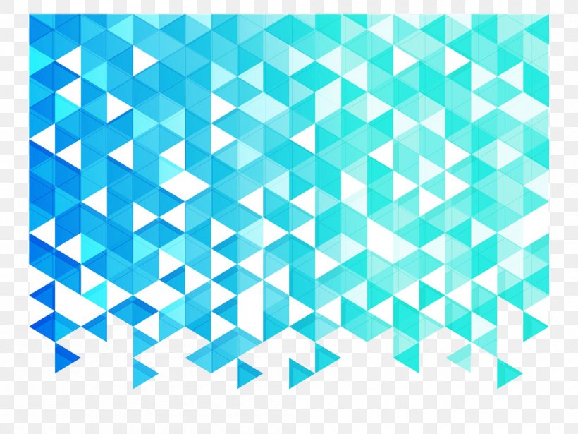 Blue Triangle Background - Triangle Fundal PNG