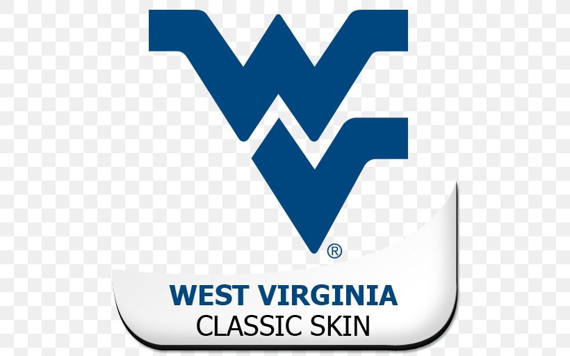West Virginia University Logo Brand Product Reversible WVU Bib, PNG, 512x512px, West Virginia University, Area, Blue, Brand, Logo Download Free