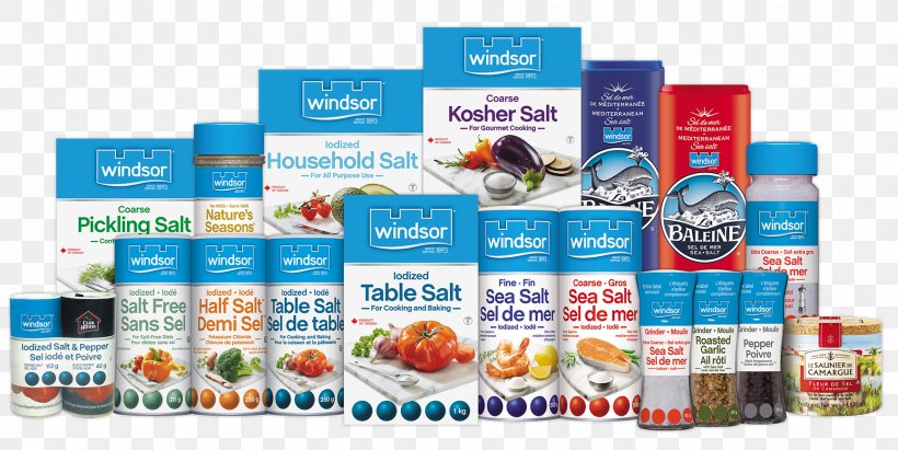 Windsor Salt Mine K+S Windsor Salt Iodised Salt, PNG, 1732x869px, Windsor Salt Mine, Brand, Convenience Food, Flavor, Food Download Free