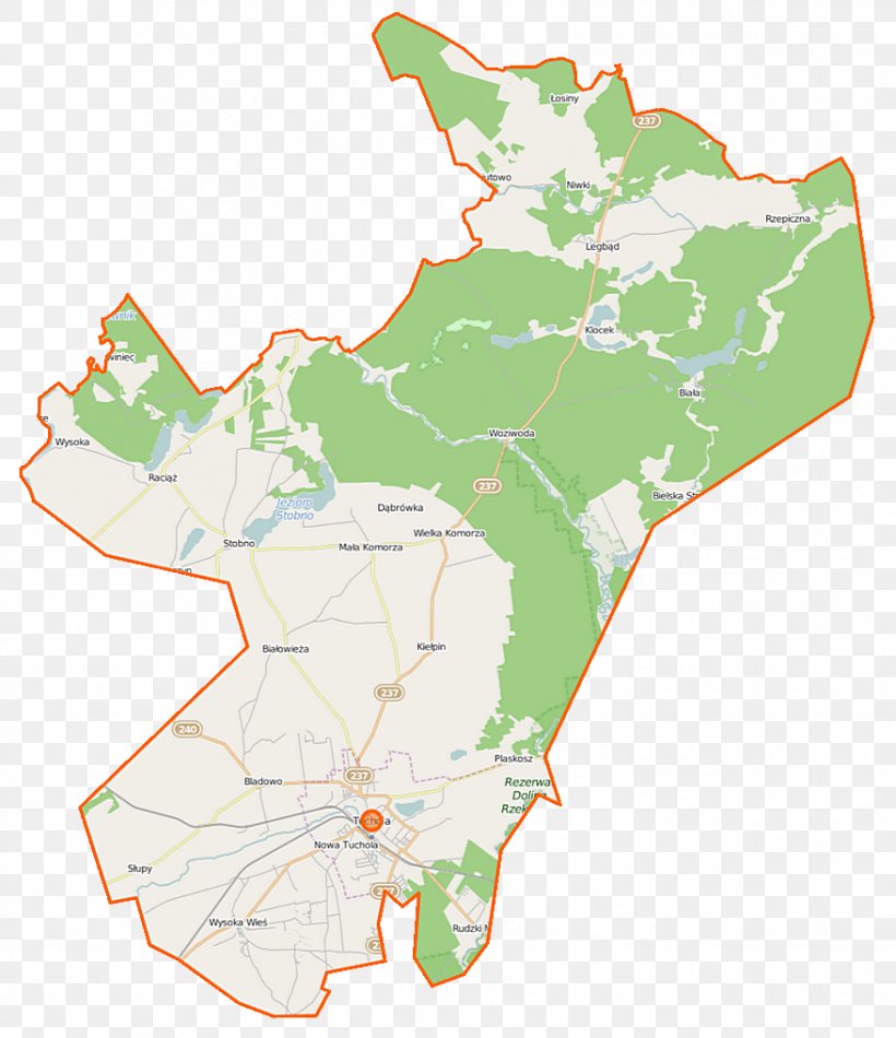 Białowieża, Tuchola County Raciąż, Kuyavian-Pomeranian Voivodeship Wysoka, Gmina Tuchola Końskie Błota Tajwan, Kuyavian-Pomeranian Voivodeship, PNG, 877x1017px, Map, Area, Ecoregion, Kuyavianpomeranian Voivodeship, Poland Download Free