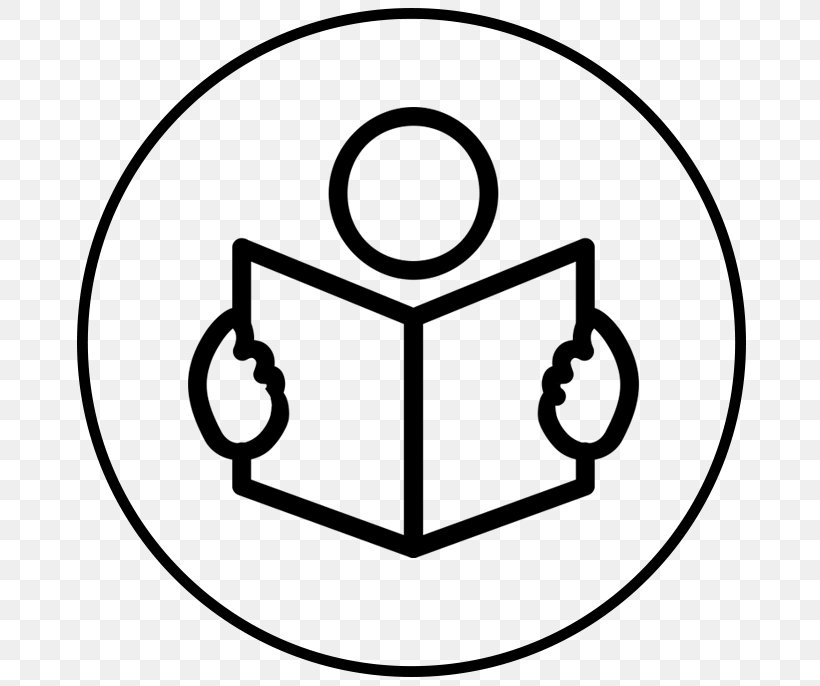 Book Reading Symbol, PNG, 700x686px, Book, Area, Black And White, Icon Design, Line Art Download Free