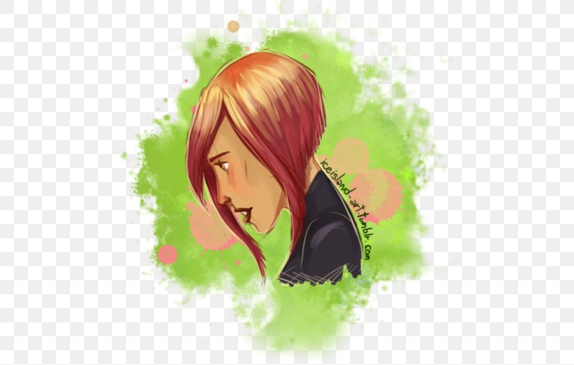 Hair Coloring Black Hair Red Hair Brown Hair, PNG, 500x521px, Watercolor, Cartoon, Flower, Frame, Heart Download Free