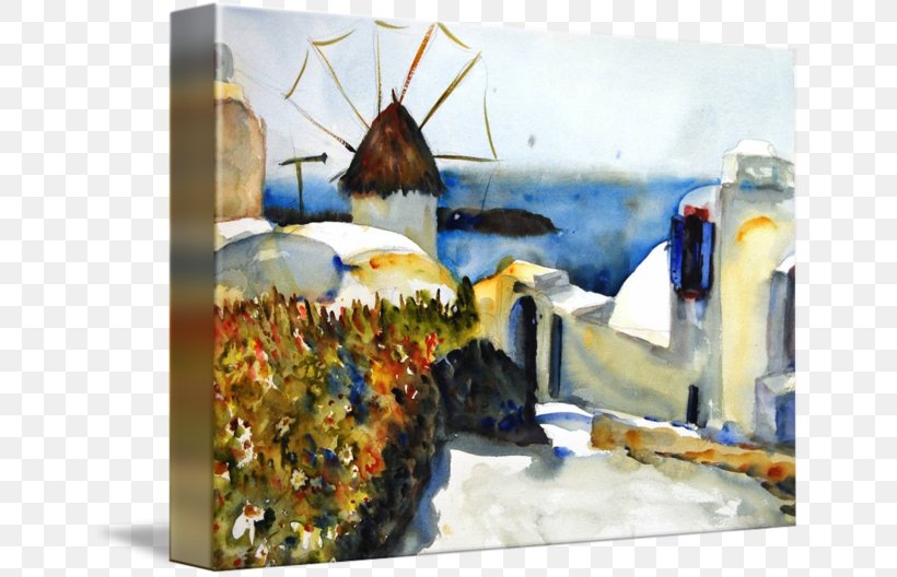 Still Life Watercolor Painting Landscape Painting Greece, PNG, 650x528px, Still Life, Abstract Art, Art, Artist, Artwork Download Free