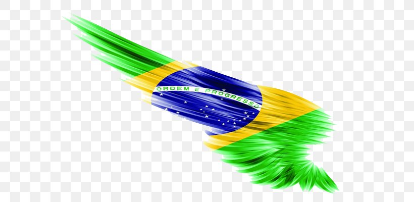 Flag Of Brazil Desktop Wallpaper Brazil National Football Team, PNG, 640x400px, Brazil, Brazil National Football Team, Computer, Feather, Flag Download Free