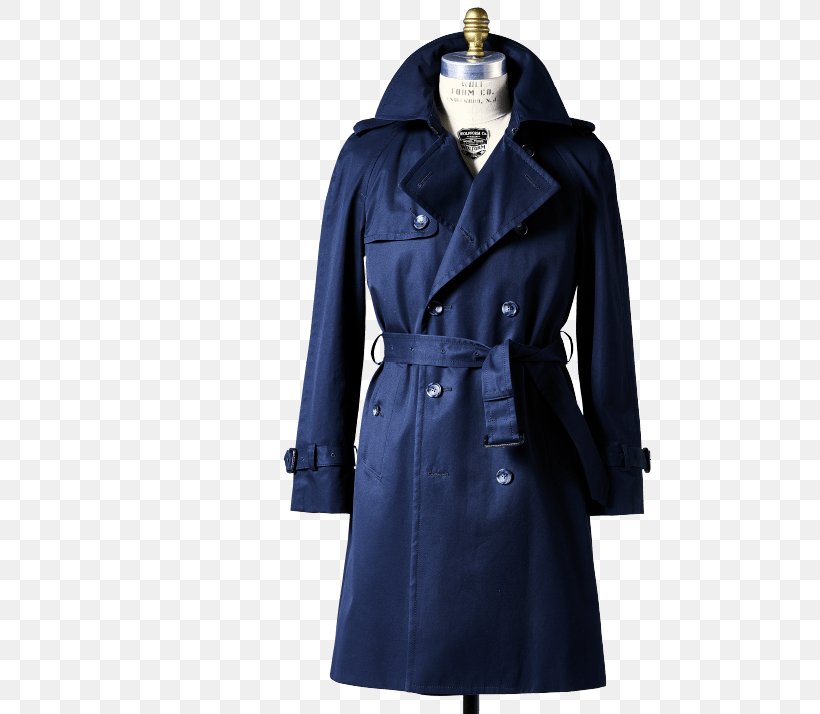 Trench Coat Overcoat Ulster Coat Lapel, PNG, 500x714px, Trench Coat, Coat, Dress, Electric Blue, Esquire Download Free