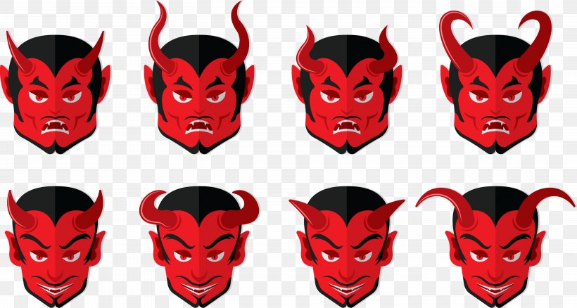 Download Devil Icon, PNG, 5617x3005px, Devil, Demon, Evil, Fictional Character, Headgear Download Free