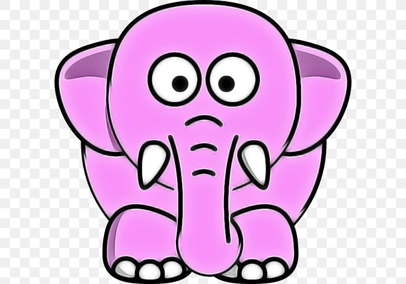 Elephant, PNG, 600x573px, Elephant, Cartoon, Cheek, Elephants And Mammoths, Head Download Free