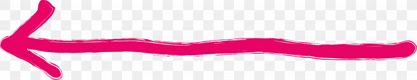 Hand Drawn Arrow, PNG, 3918x759px, Hand Drawn Arrow, Line, Magenta, Material Property, Pink Download Free