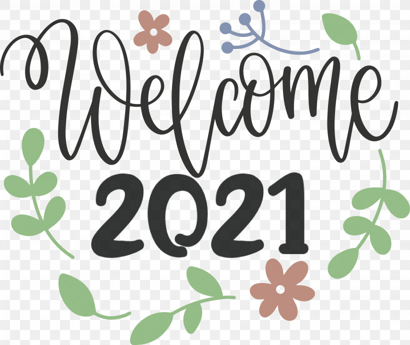 Welcome 2021 Year 2021 Year 2021 New Year, PNG, 3000x2525px, 2021 New Year, 2021 Year, Welcome 2021 Year, Biology, Flower Download Free