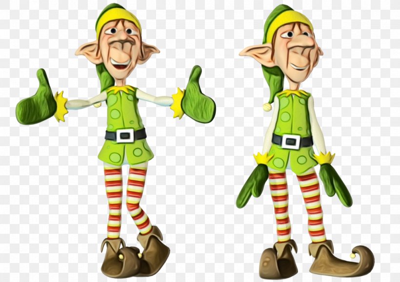 Christmas Elf, PNG, 1024x724px, Watercolor, Cartoon, Character, Character Created By, Christmas Download Free
