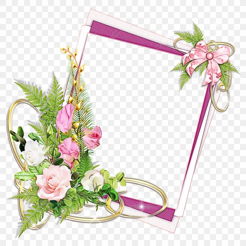 Flower Wreath Frame, PNG, 1800x1800px, Picture Frames, Borders And Frames, Bouquet, Cut Flowers, Floral Design Download Free
