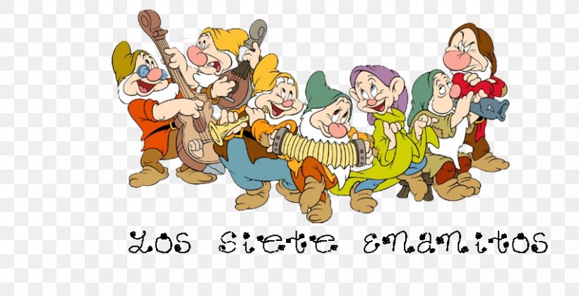 Seven Dwarfs Queen Snow White Dopey Sneezy, PNG, 850x435px, Watercolor, Cartoon, Flower, Frame, Heart Download Free