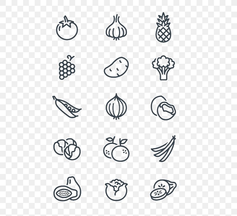 Vegetable Vector Graphics Fruit Produce Potato Onion, PNG, 460x745px, Vegetable, Area, Art, Black And White, Broccoli Download Free