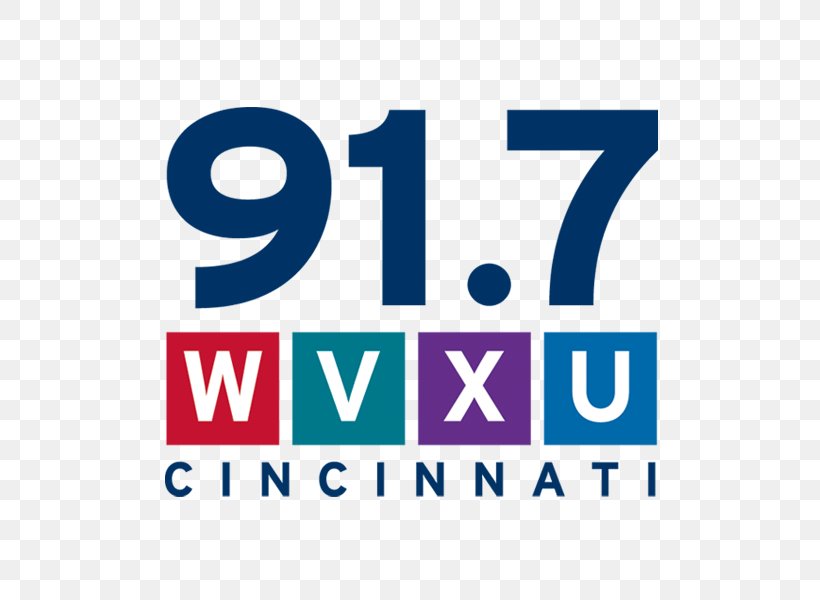 Cincinnati WVXU WMUB FM Broadcasting Internet Radio, PNG, 600x600px, Cincinnati, Area, Blue, Brand, Broadcasting Download Free