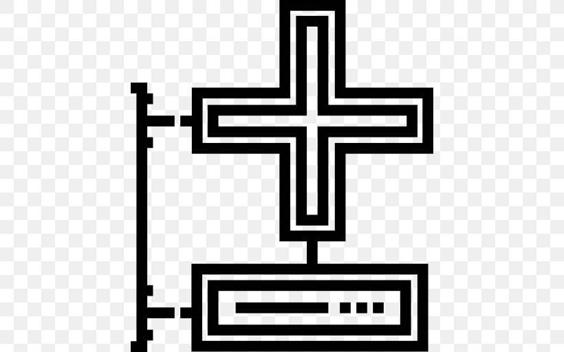 Christian Cross Christianity Pharmacy Clip Art, PNG, 512x512px, Christian Cross, Area, Black And White, Christianity, Cross Download Free