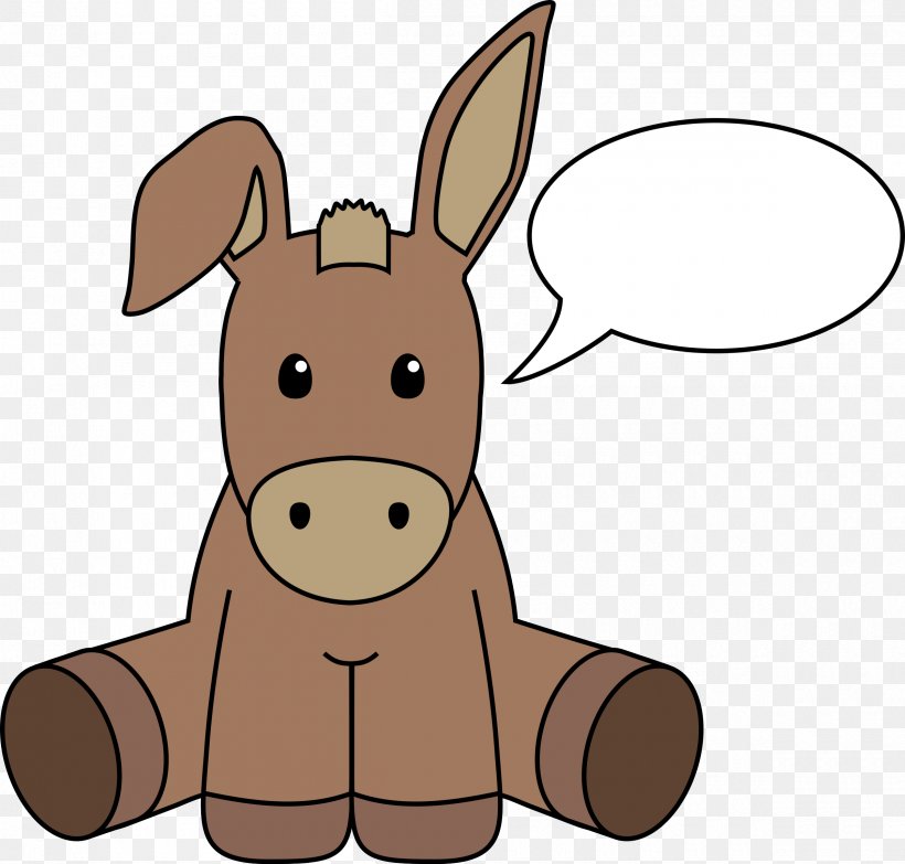 Donkey Clip Art, PNG, 2400x2292px, Donkey, Carnivoran, Cartoon, Dog Like Mammal, Horse Download Free