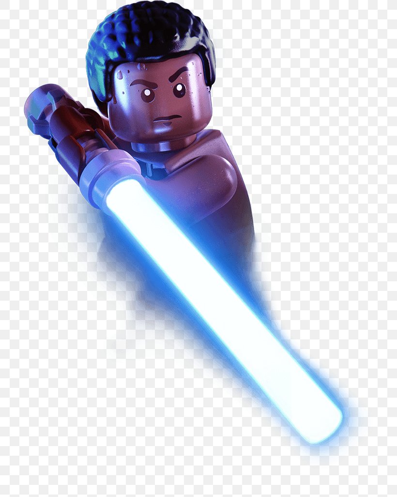 Lego Star Wars: The Force Awakens Star Wars Episode VII Finn Rey Kylo Ren, PNG, 722x1025px, Lego Star Wars The Force Awakens, Baseball Equipment, Cobalt Blue, Electric Blue, Finn Download Free