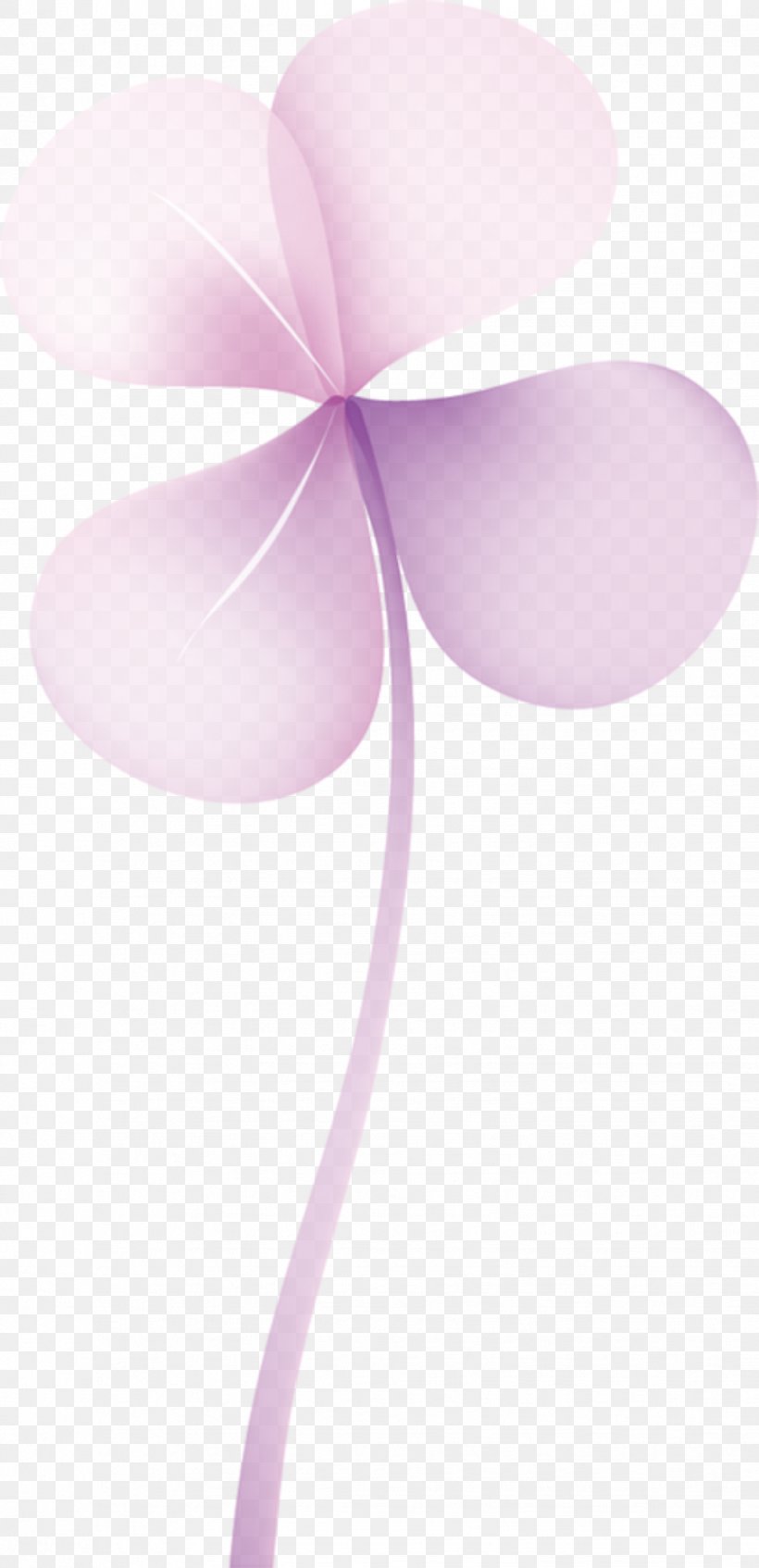 Four-leaf Clover, PNG, 1029x2126px, Fourleaf Clover, Clover, Lilac, Magenta, Paper Download Free