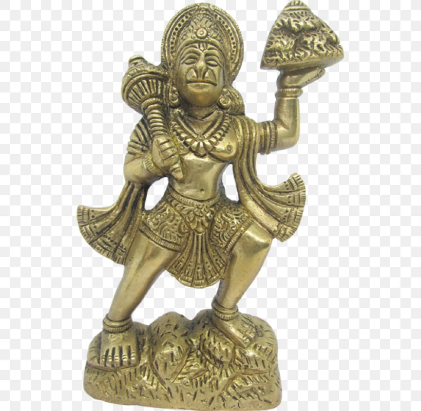 India Handicraft Hanuman Statue Sculpture, PNG, 800x800px, India, Artifact, Bead, Brass, Bronze Download Free