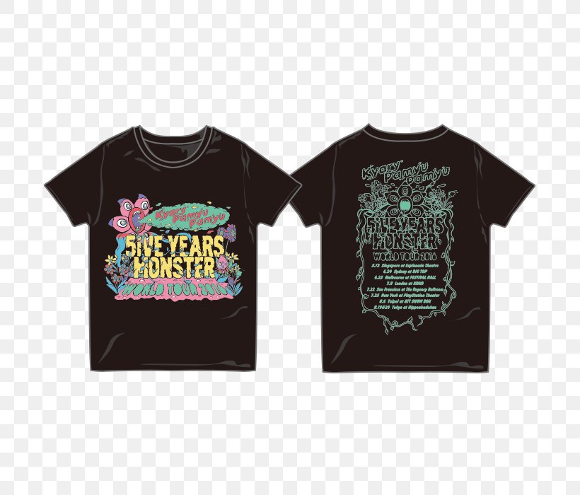 T-shirt Hoodie Crazy Party Night (Pumpkin No Gyakushū) 5iVE YEARS MONSTER, PNG, 700x700px, Tshirt, Boxing, Brand, Clothing, Hoodie Download Free