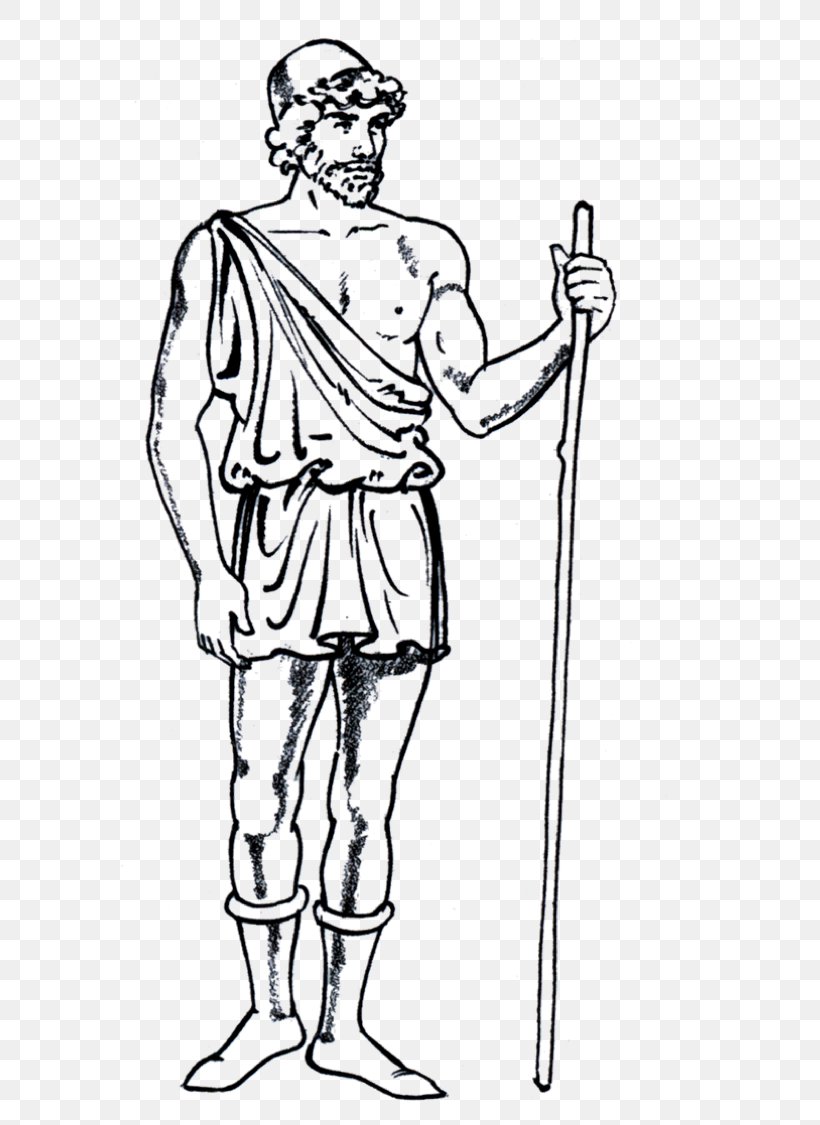 Ancient Greece Clothing Chlamys Chiton Exomis, PNG, 610x1125px, Ancient