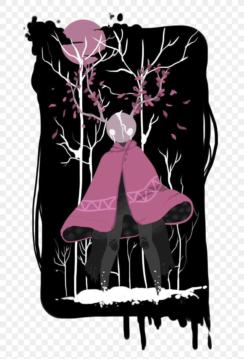 Cartoon Outerwear Pink M Character, PNG, 721x1206px, Watercolor, Cartoon, Flower, Frame, Heart Download Free
