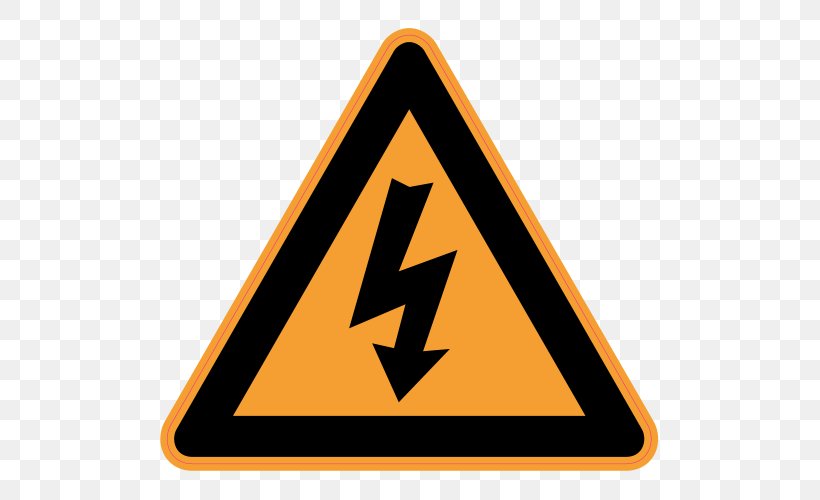 High Voltage Hazard Clip Art, PNG, 500x500px, High Voltage, Electric Current, Electricity, Hazard, Pictogram Download Free