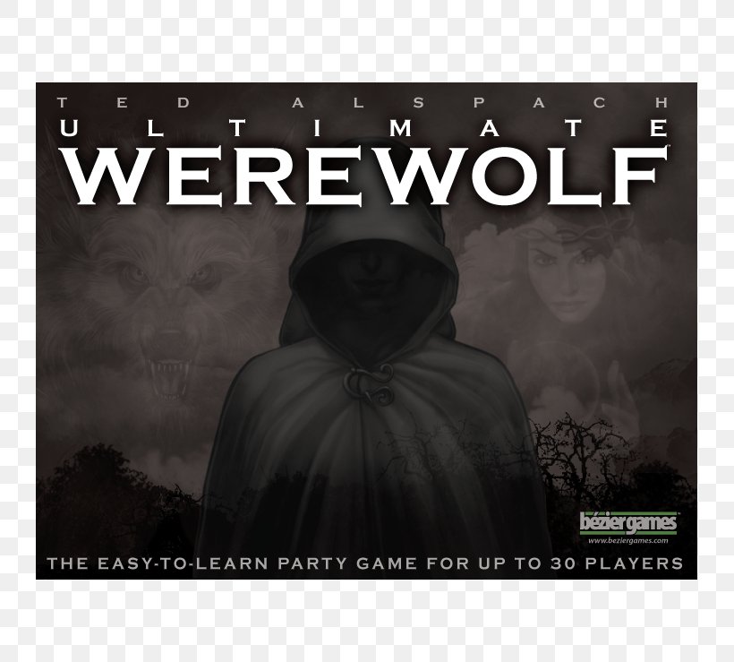 Mafia Ultimate Werewolf The Werewolves Of Millers Hollow Board Game, PNG, 739x739px, Mafia, Album, Album Cover, Black And White, Board Game Download Free