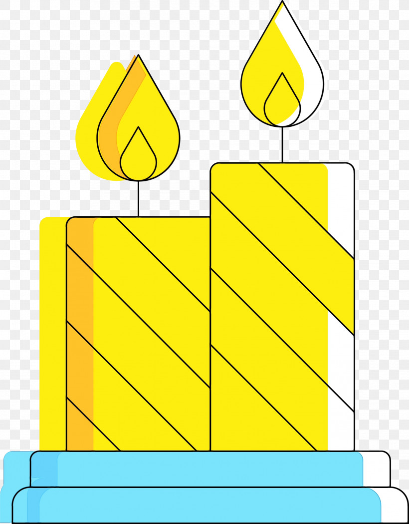 Yellow Line Diagram Rectangle, PNG, 2334x2986px, Christmas Candle, Diagram, Line, Paint, Rectangle Download Free