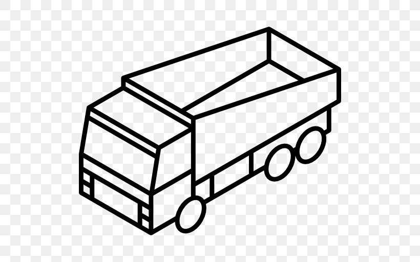 Car Tank Truck Van Commercial Vehicle, PNG, 512x512px, Car, Area, Black And White, Cargo, Commercial Vehicle Download Free