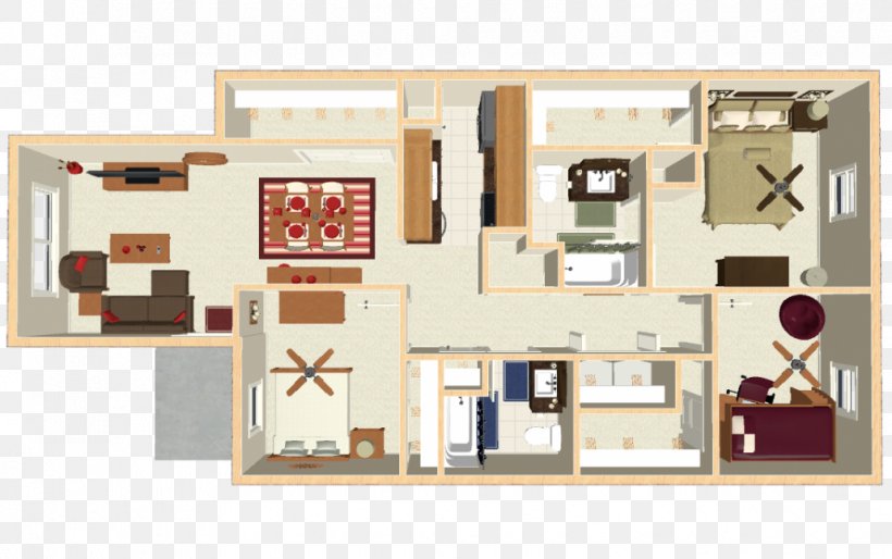 Floor Plan Apartment House Bedroom, PNG, 1030x646px, 3d Floor Plan, Floor Plan, Apartment, Bedroom, Building Download Free