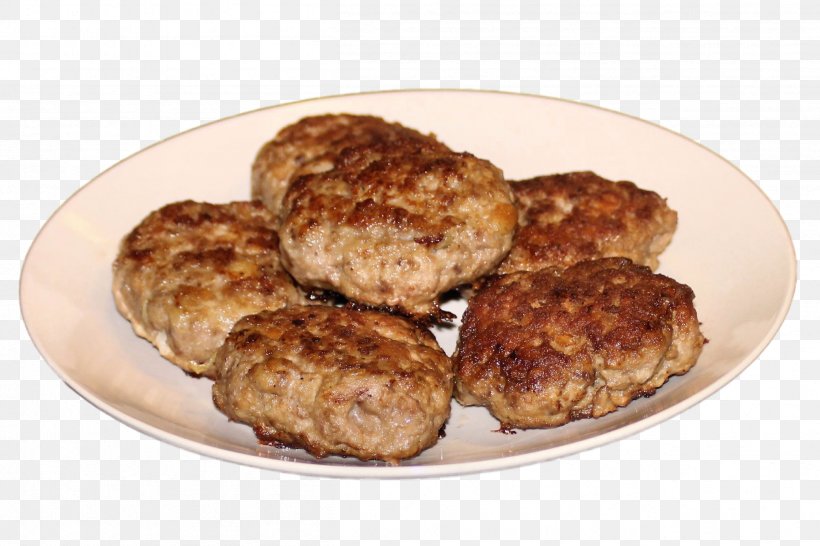 Frikadeller German Cuisine Meatball Currywurst Weisswurst, PNG, 2508x1672px, Frikadeller, Animal Source Foods, Breakfast Sausage, Crab Cake, Cuisine Download Free