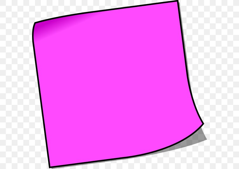 Post-it Note Clip Art, PNG, 600x580px, Postit Note, Area, Blog, Magenta, Pink Download Free