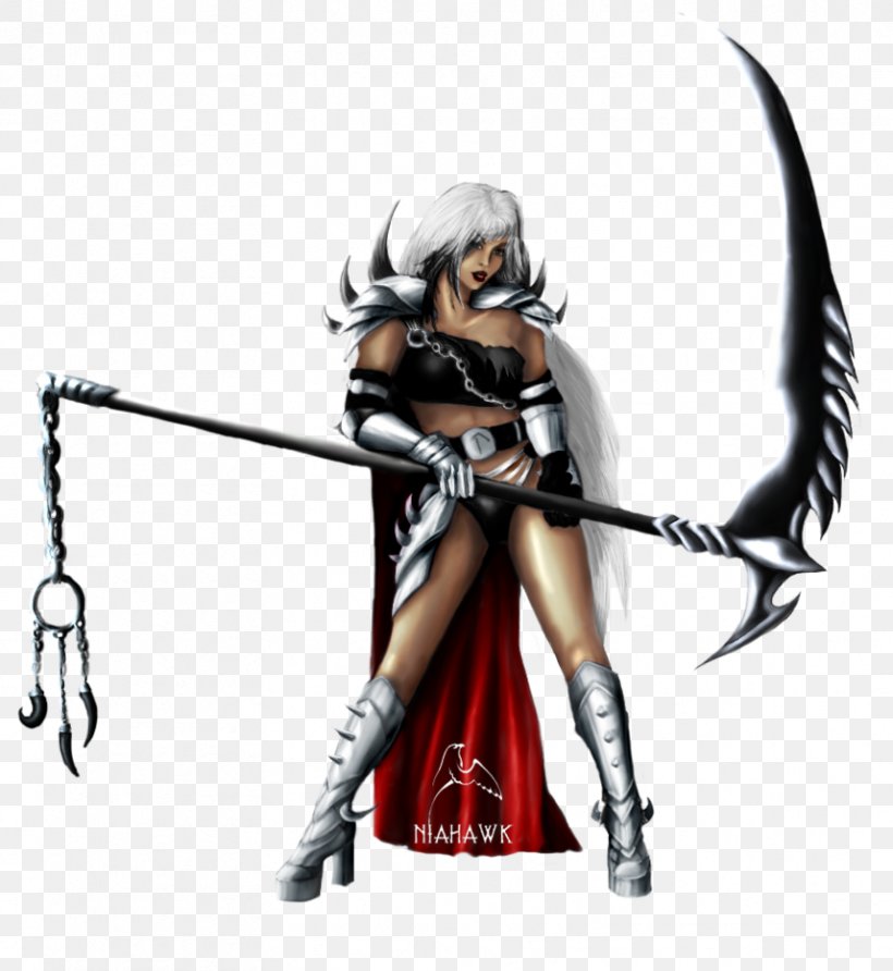 Sword Demon The Woman Warrior Spear Lance, PNG, 857x933px, Sword, Action Figure, Cold Weapon, Demon, Fictional Character Download Free