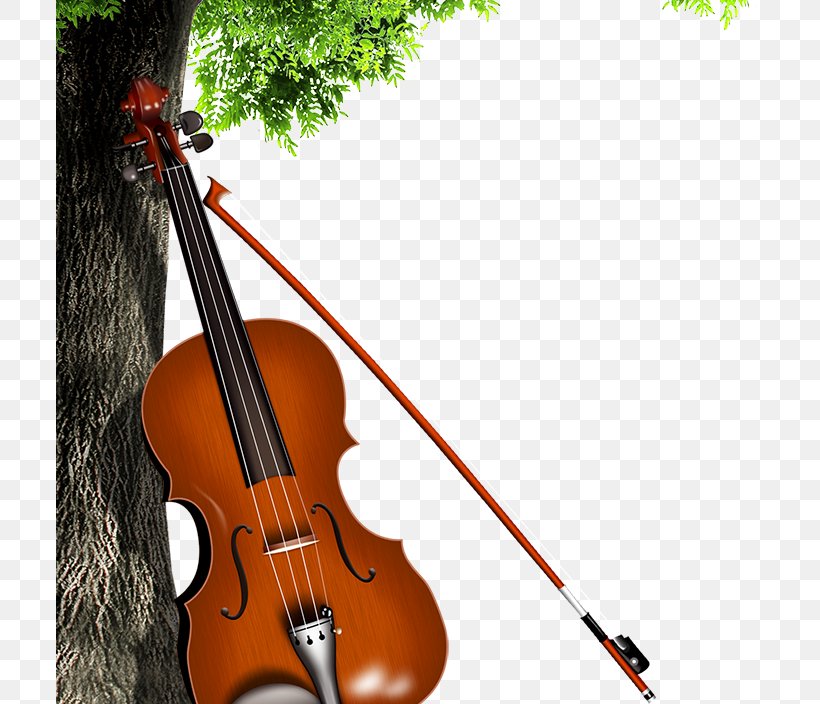 Bass Violin Violone Viola Double Bass, PNG, 708x704px, Watercolor, Cartoon, Flower, Frame, Heart Download Free