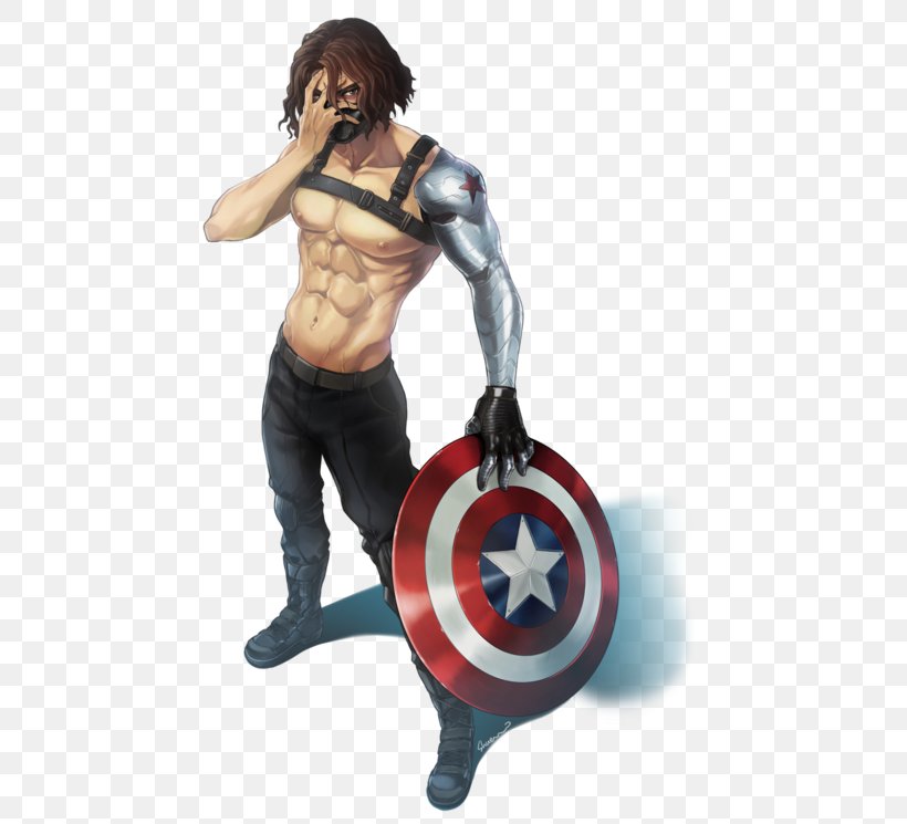 Bucky Barnes Captain America Fan Art, PNG, 480x745px, Bucky Barnes, Action Figure, Art, Bucky, Captain America Download Free