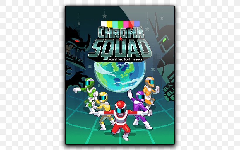 Chroma Squad Tactical Role-playing Game Super Sentai Steam, PNG, 512x512px, Chroma Squad, Behold Studios, Game, Pcgamingwiki, Power Rangers Download Free