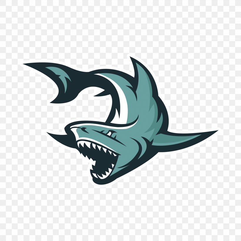Logo Requiem Shark Graphic Design Behance, PNG, 3000x3000px, Logo, Behance, Brand, Cartilaginous Fish, Electronic Sports Download Free